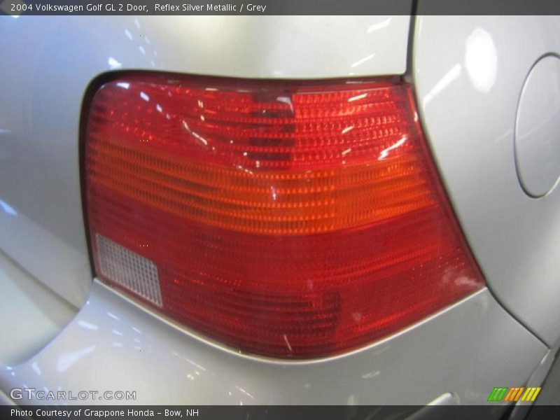 Reflex Silver Metallic / Grey 2004 Volkswagen Golf GL 2 Door