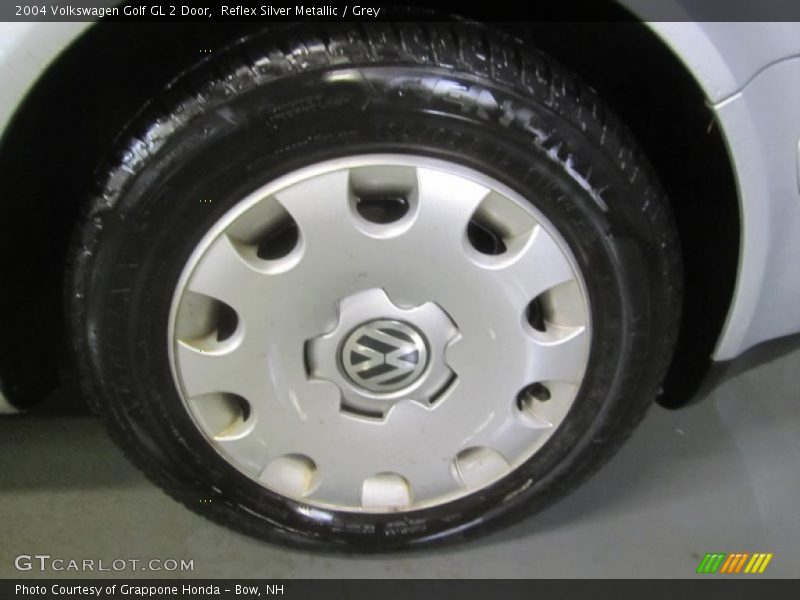 Reflex Silver Metallic / Grey 2004 Volkswagen Golf GL 2 Door
