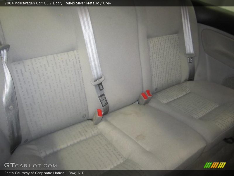 Reflex Silver Metallic / Grey 2004 Volkswagen Golf GL 2 Door