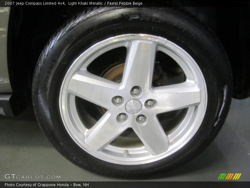 Light Khaki Metallic / Pastel Pebble Beige 2007 Jeep Compass Limited 4x4