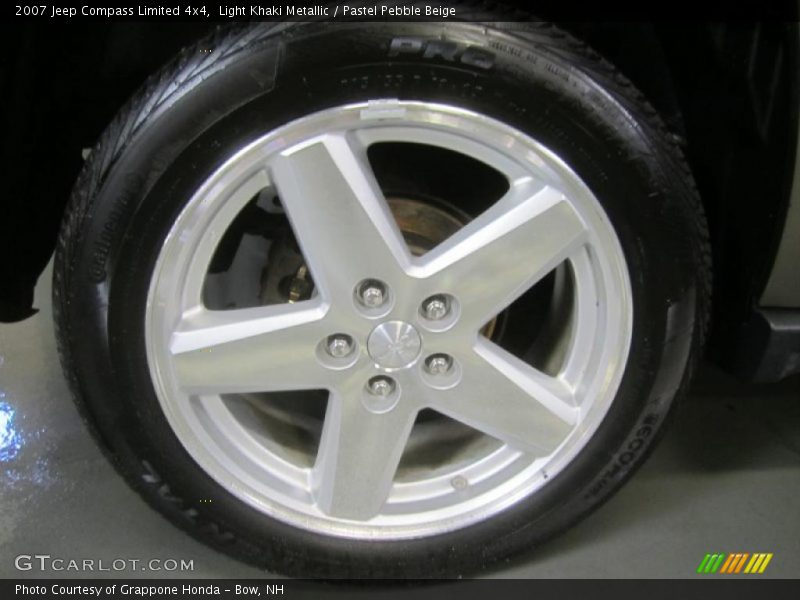 Light Khaki Metallic / Pastel Pebble Beige 2007 Jeep Compass Limited 4x4