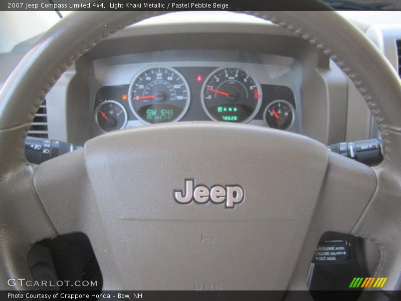 Light Khaki Metallic / Pastel Pebble Beige 2007 Jeep Compass Limited 4x4