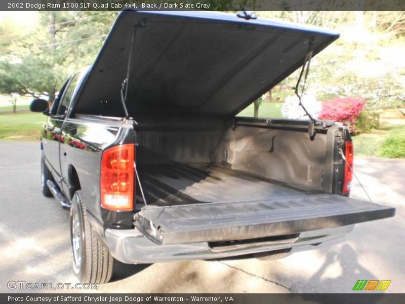 Black / Dark Slate Gray 2002 Dodge Ram 1500 SLT Quad Cab 4x4