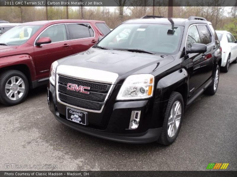 Carbon Black Metallic / Jet Black 2011 GMC Terrain SLT
