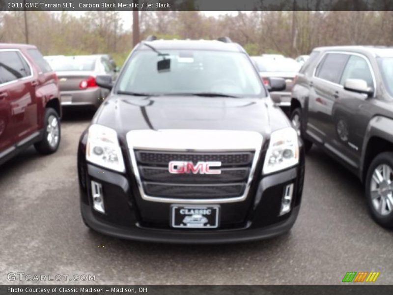 Carbon Black Metallic / Jet Black 2011 GMC Terrain SLT