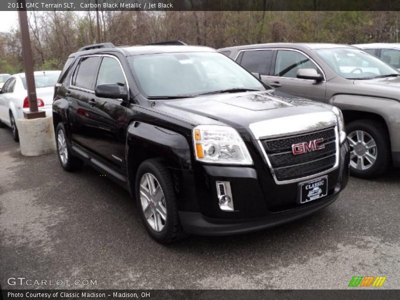 Carbon Black Metallic / Jet Black 2011 GMC Terrain SLT