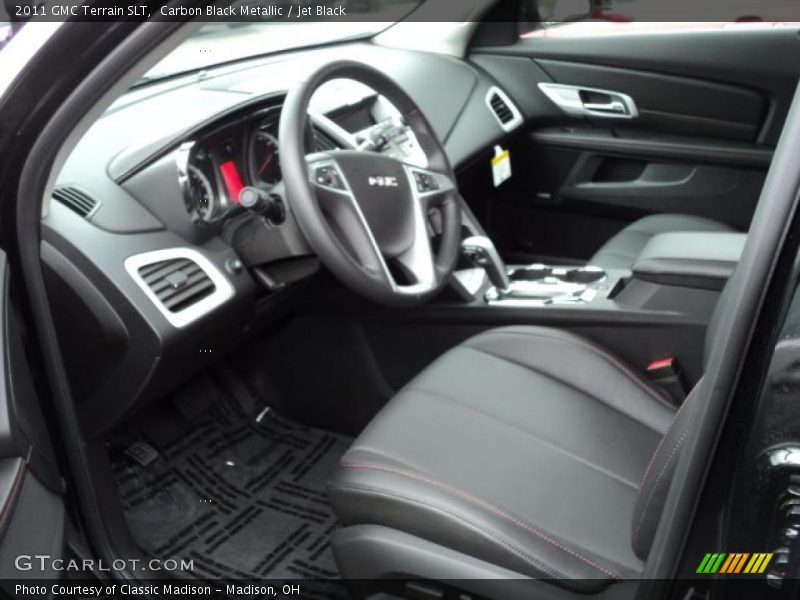 Carbon Black Metallic / Jet Black 2011 GMC Terrain SLT