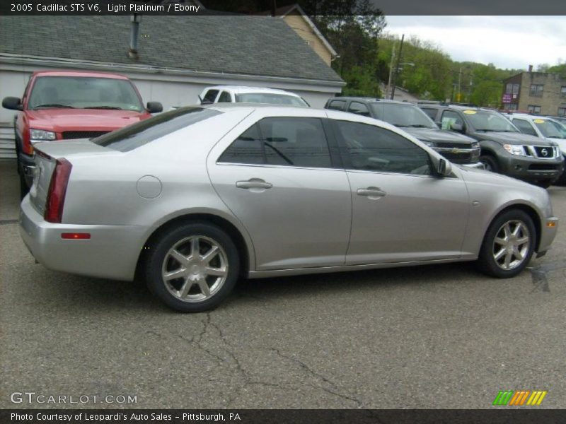 Light Platinum / Ebony 2005 Cadillac STS V6