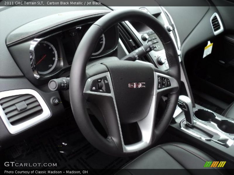 Carbon Black Metallic / Jet Black 2011 GMC Terrain SLT