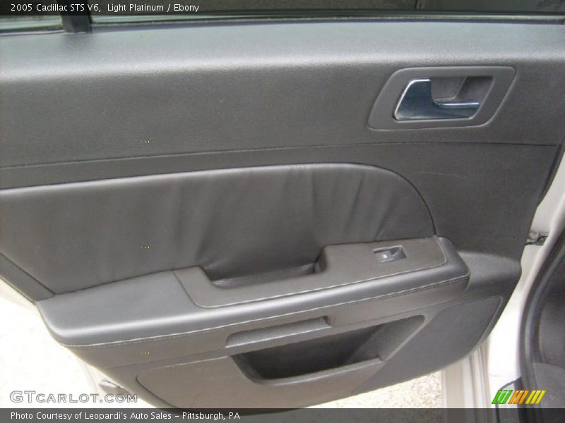 Light Platinum / Ebony 2005 Cadillac STS V6