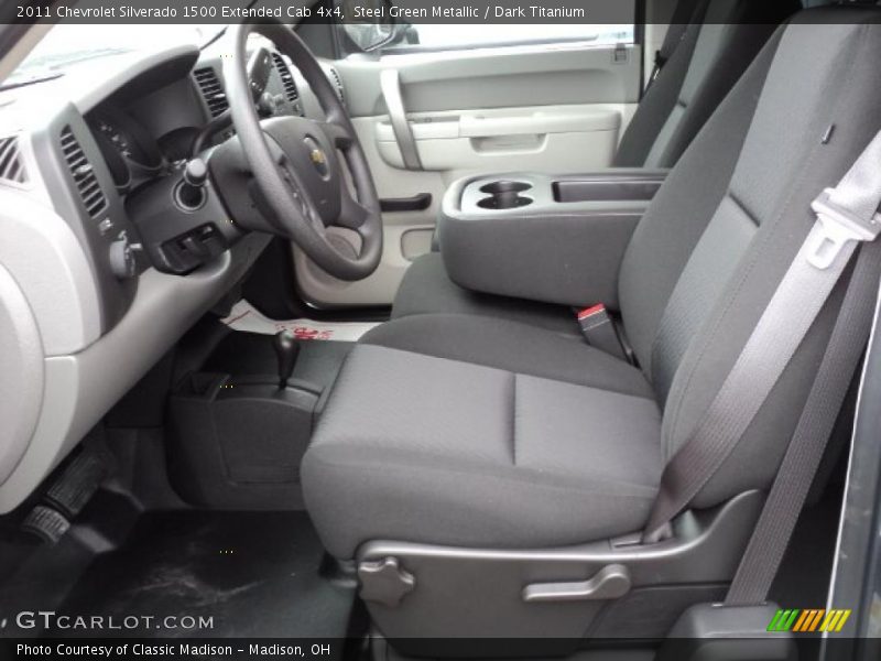  2011 Silverado 1500 Extended Cab 4x4 Dark Titanium Interior
