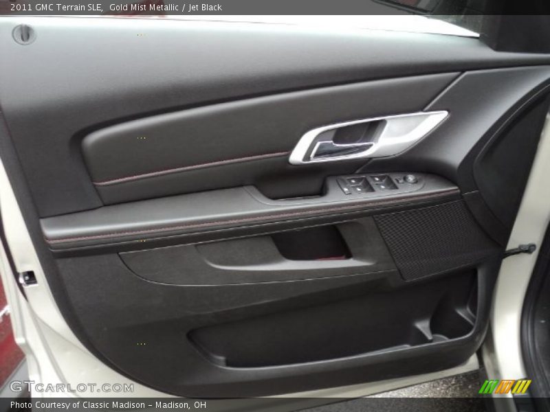 Gold Mist Metallic / Jet Black 2011 GMC Terrain SLE