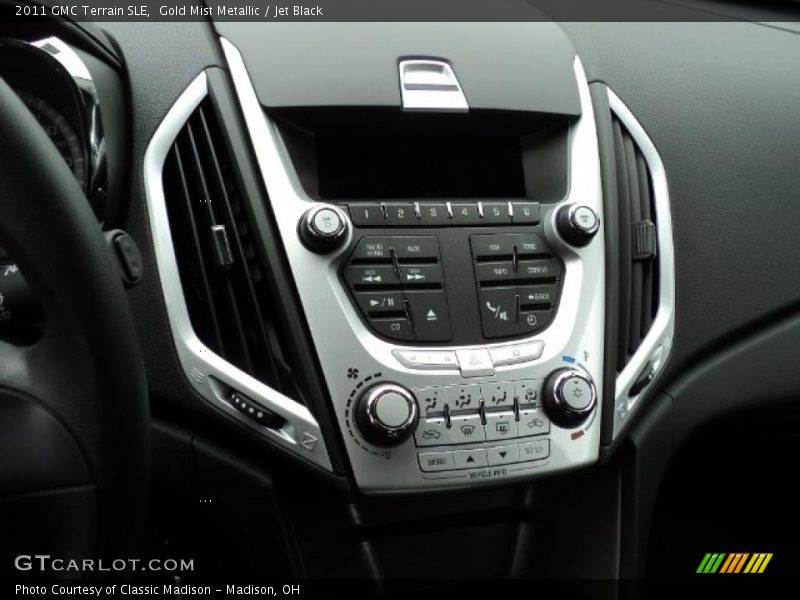 Gold Mist Metallic / Jet Black 2011 GMC Terrain SLE