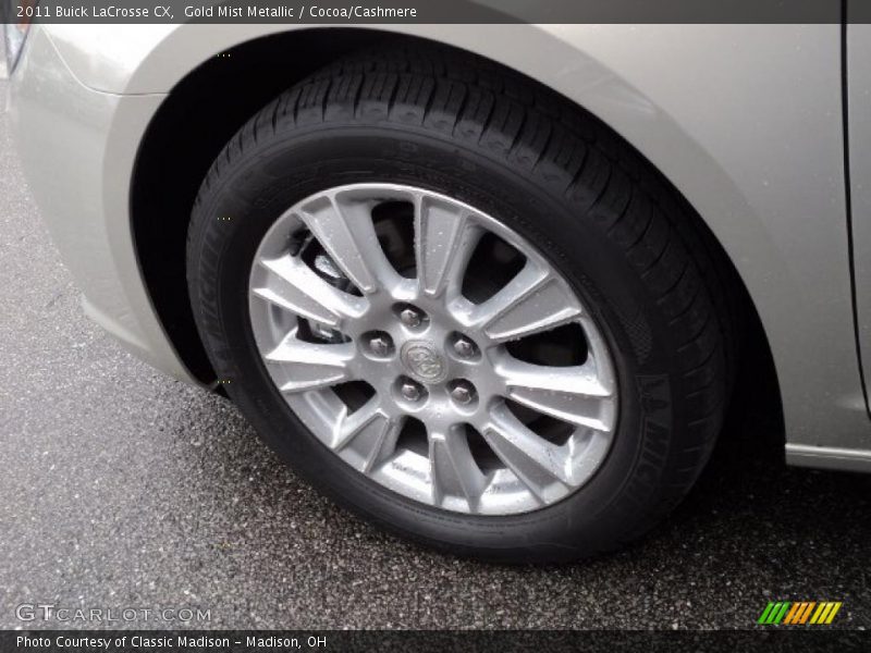 Gold Mist Metallic / Cocoa/Cashmere 2011 Buick LaCrosse CX