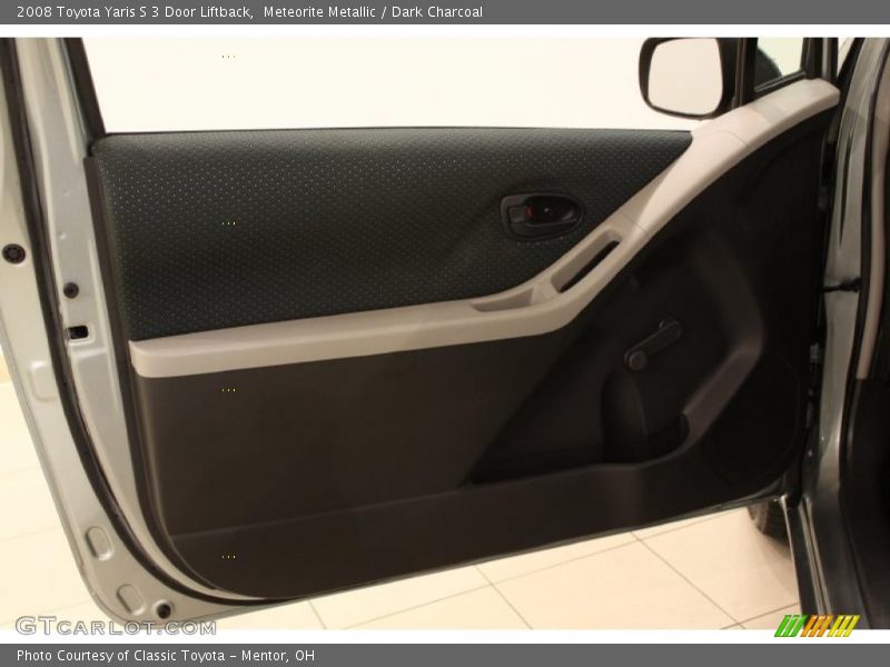 Meteorite Metallic / Dark Charcoal 2008 Toyota Yaris S 3 Door Liftback