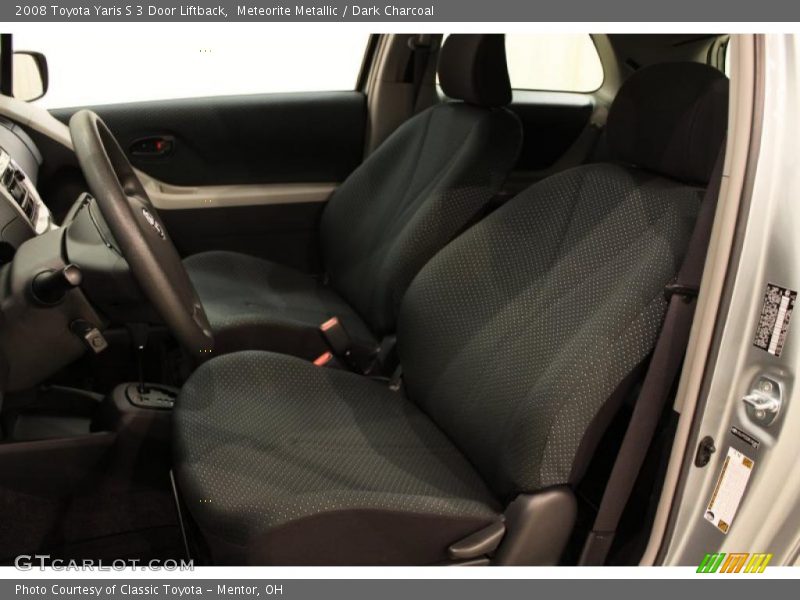 Meteorite Metallic / Dark Charcoal 2008 Toyota Yaris S 3 Door Liftback