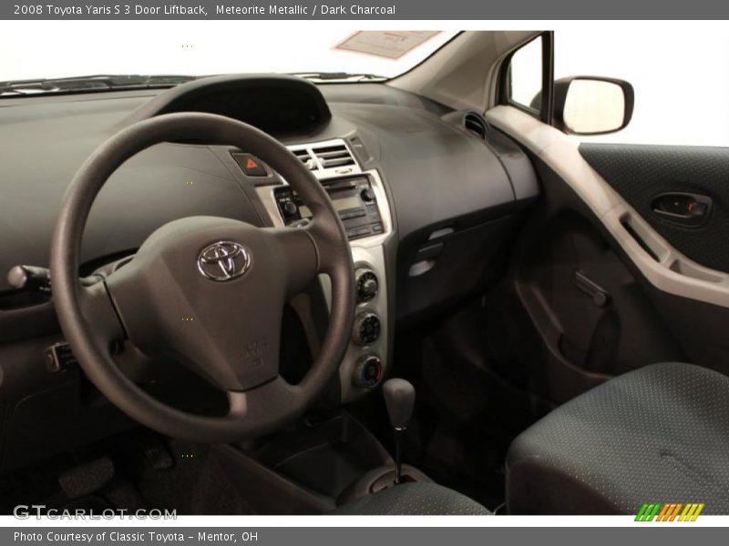 Meteorite Metallic / Dark Charcoal 2008 Toyota Yaris S 3 Door Liftback
