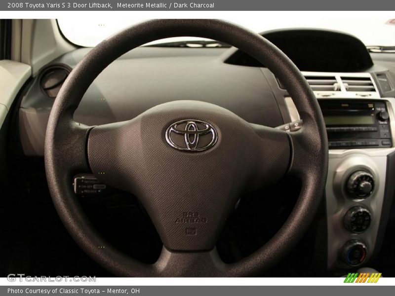 Meteorite Metallic / Dark Charcoal 2008 Toyota Yaris S 3 Door Liftback