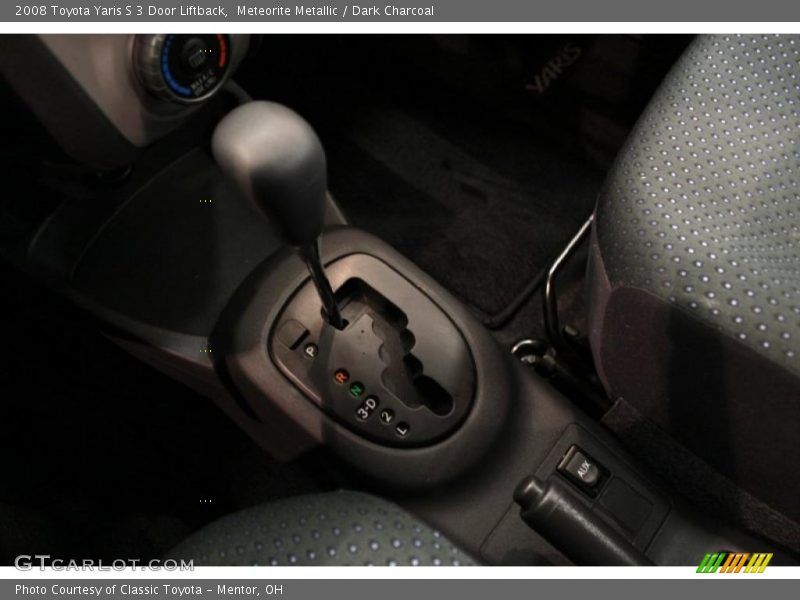 Meteorite Metallic / Dark Charcoal 2008 Toyota Yaris S 3 Door Liftback