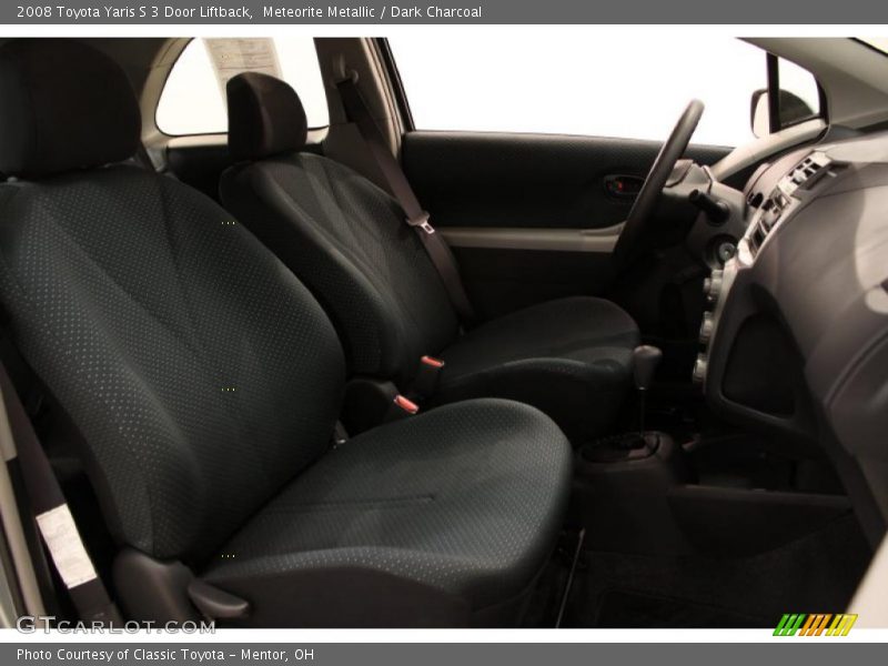 Meteorite Metallic / Dark Charcoal 2008 Toyota Yaris S 3 Door Liftback
