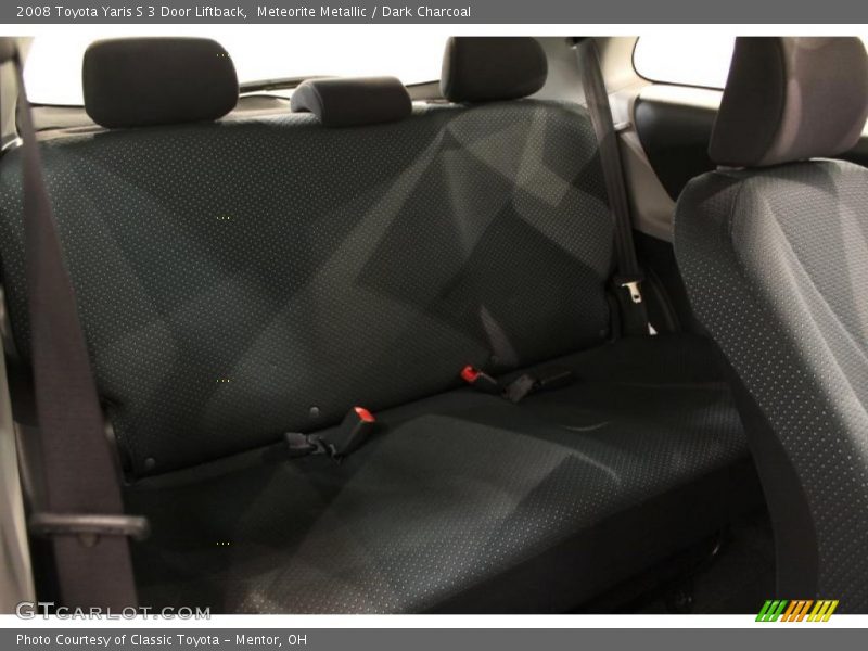 Meteorite Metallic / Dark Charcoal 2008 Toyota Yaris S 3 Door Liftback
