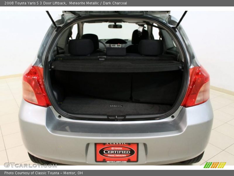 Meteorite Metallic / Dark Charcoal 2008 Toyota Yaris S 3 Door Liftback