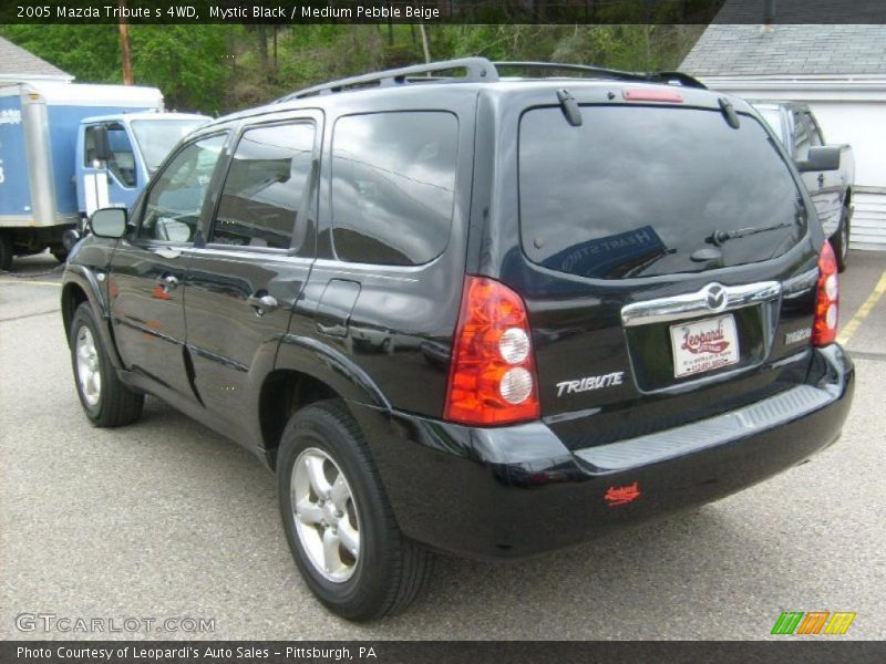 Mystic Black / Medium Pebble Beige 2005 Mazda Tribute s 4WD