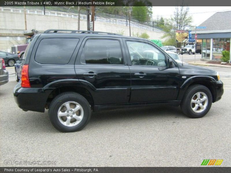 Mystic Black / Medium Pebble Beige 2005 Mazda Tribute s 4WD
