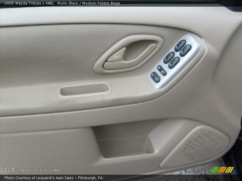 Mystic Black / Medium Pebble Beige 2005 Mazda Tribute s 4WD