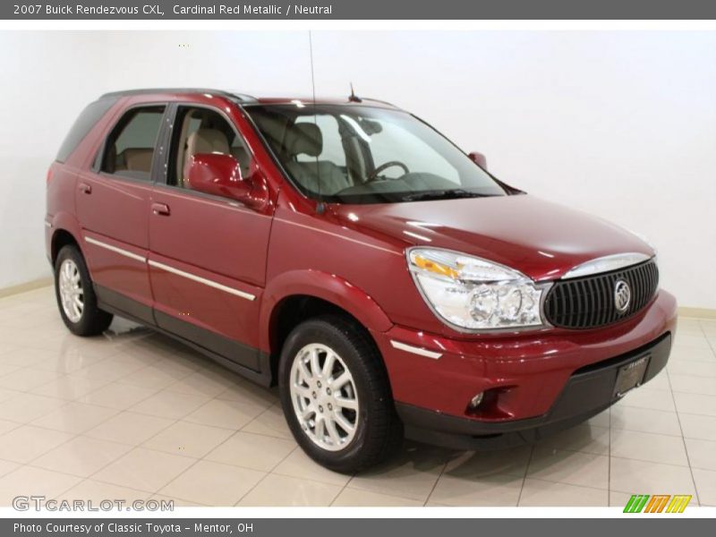 Cardinal Red Metallic / Neutral 2007 Buick Rendezvous CXL