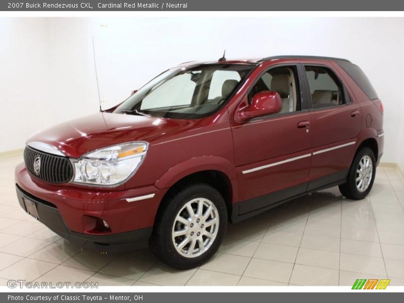 Cardinal Red Metallic / Neutral 2007 Buick Rendezvous CXL