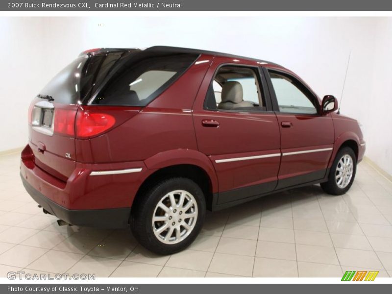 Cardinal Red Metallic / Neutral 2007 Buick Rendezvous CXL