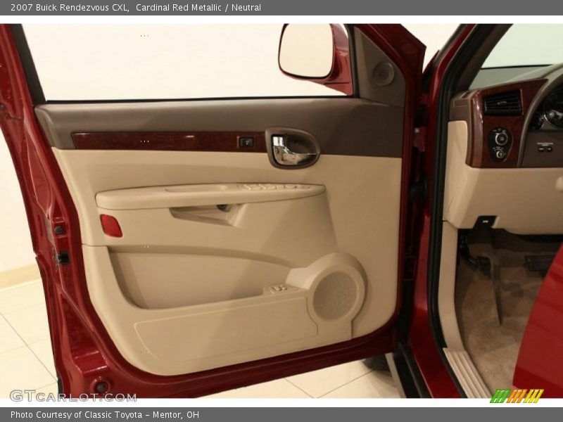 Cardinal Red Metallic / Neutral 2007 Buick Rendezvous CXL