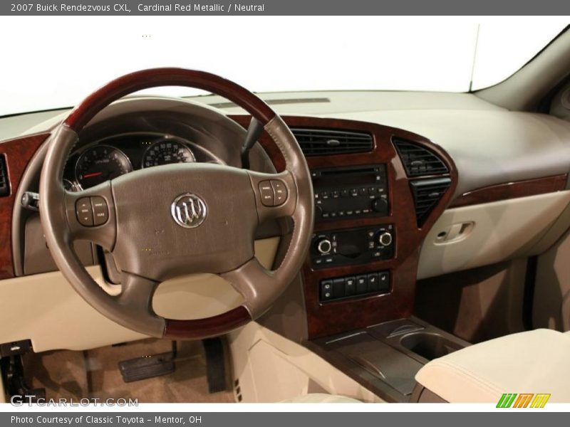 Cardinal Red Metallic / Neutral 2007 Buick Rendezvous CXL