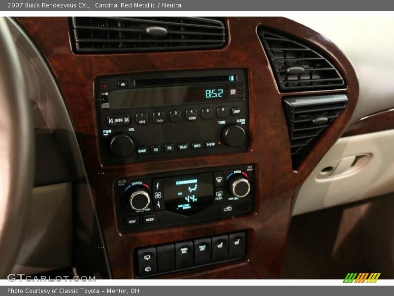 Cardinal Red Metallic / Neutral 2007 Buick Rendezvous CXL