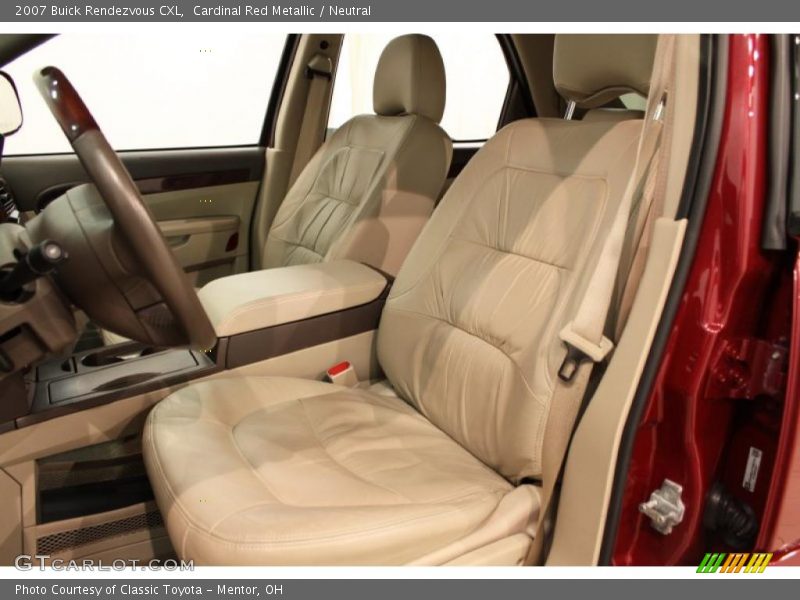 Cardinal Red Metallic / Neutral 2007 Buick Rendezvous CXL
