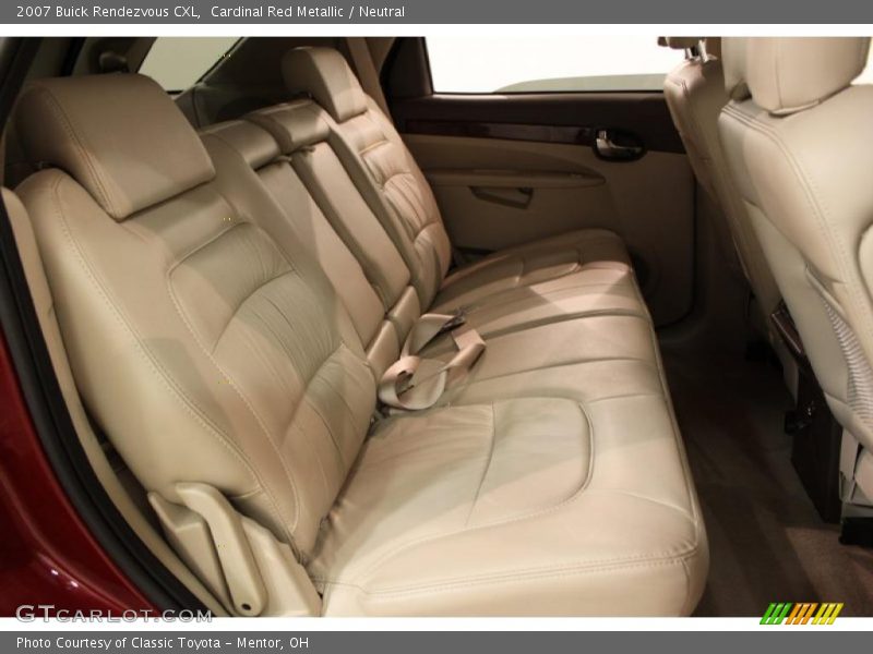 Cardinal Red Metallic / Neutral 2007 Buick Rendezvous CXL