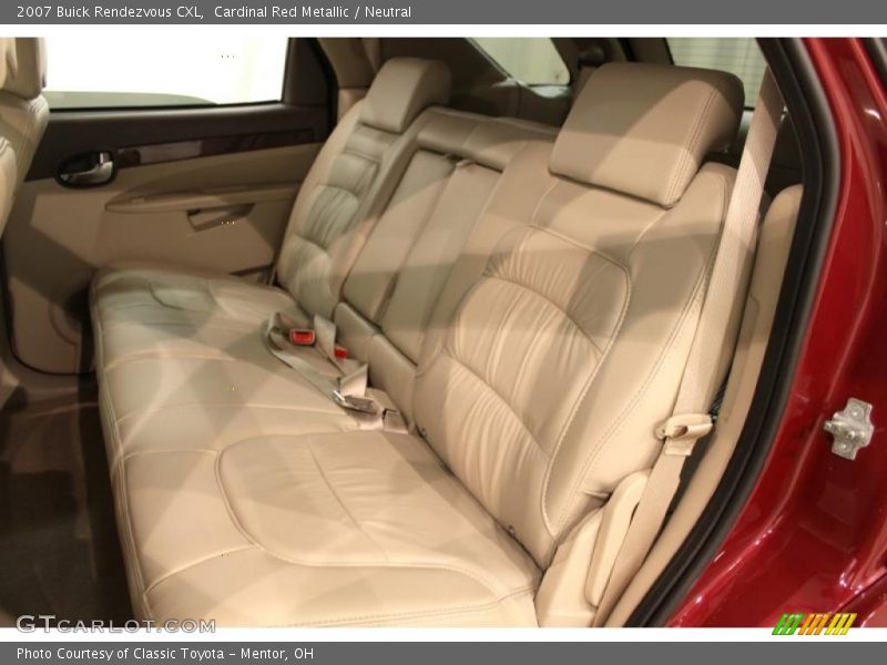 Cardinal Red Metallic / Neutral 2007 Buick Rendezvous CXL