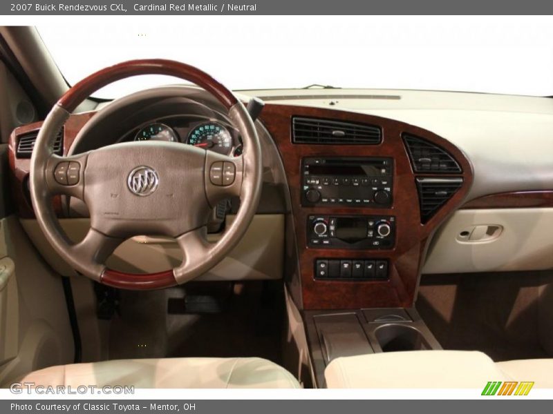 Cardinal Red Metallic / Neutral 2007 Buick Rendezvous CXL