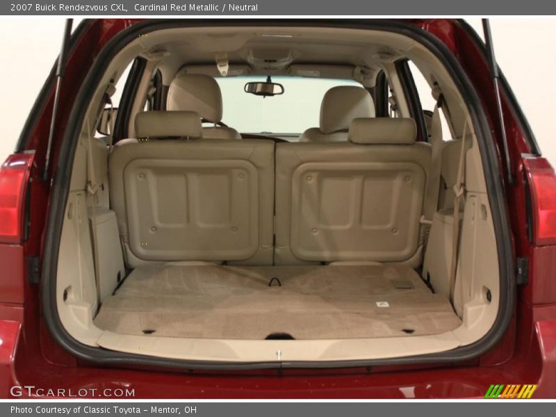 Cardinal Red Metallic / Neutral 2007 Buick Rendezvous CXL