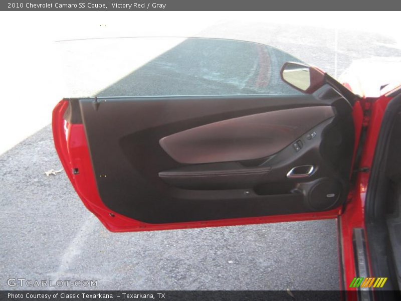 Victory Red / Gray 2010 Chevrolet Camaro SS Coupe