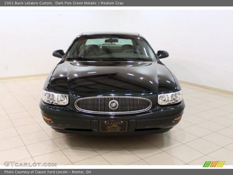 Dark Polo Green Metallic / Medium Gray 2001 Buick LeSabre Custom