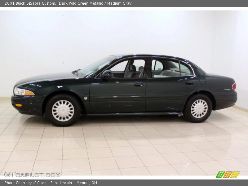 Dark Polo Green Metallic / Medium Gray 2001 Buick LeSabre Custom