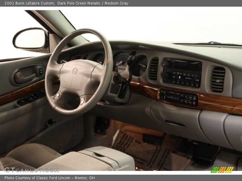 Dark Polo Green Metallic / Medium Gray 2001 Buick LeSabre Custom