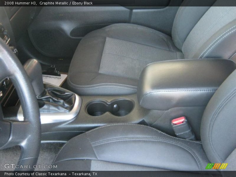 Graphite Metallic / Ebony Black 2008 Hummer H3