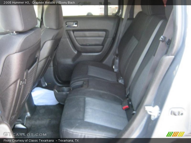 Graphite Metallic / Ebony Black 2008 Hummer H3