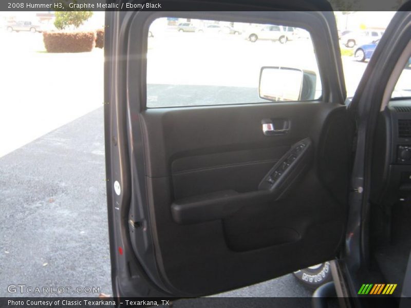 Graphite Metallic / Ebony Black 2008 Hummer H3