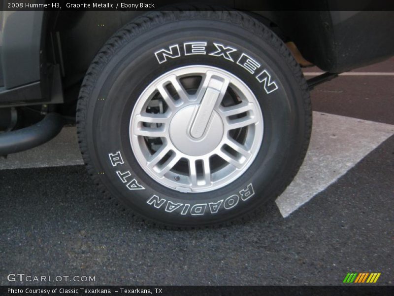 Graphite Metallic / Ebony Black 2008 Hummer H3