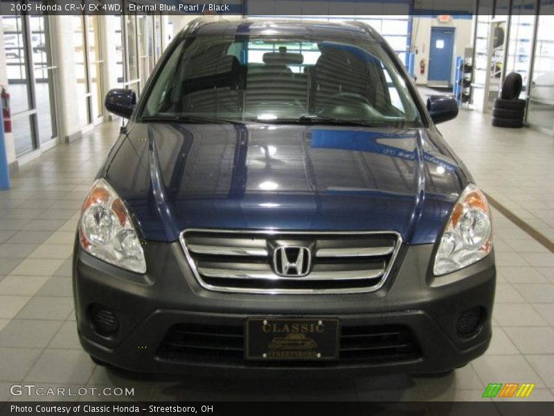 Eternal Blue Pearl / Black 2005 Honda CR-V EX 4WD