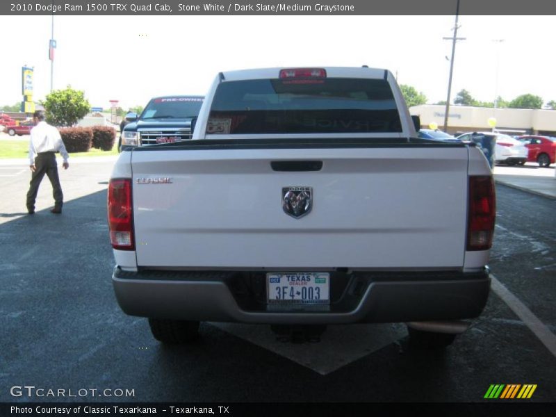 Stone White / Dark Slate/Medium Graystone 2010 Dodge Ram 1500 TRX Quad Cab